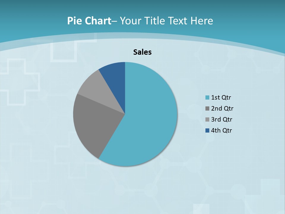 A Powerpoint Presentation With A Blue Background PowerPoint Template