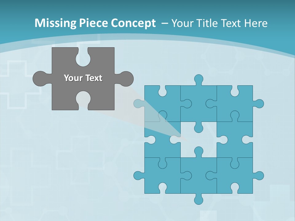 A Powerpoint Presentation With A Blue Background PowerPoint Template