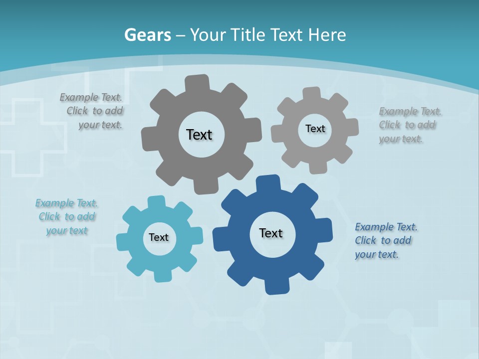 A Powerpoint Presentation With A Blue Background PowerPoint Template