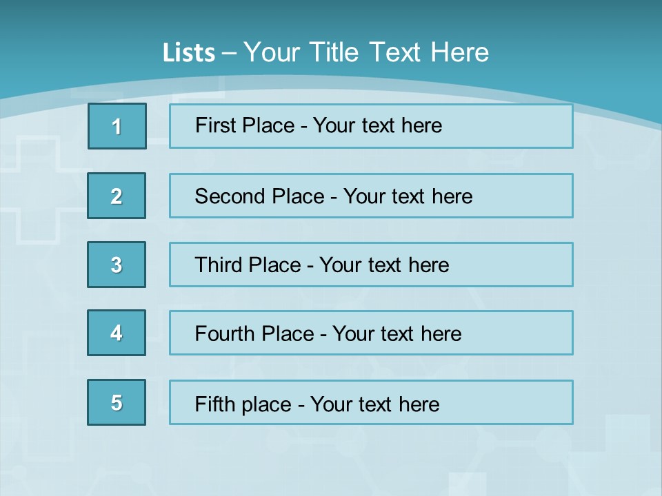 A Powerpoint Presentation With A Blue Background PowerPoint Template