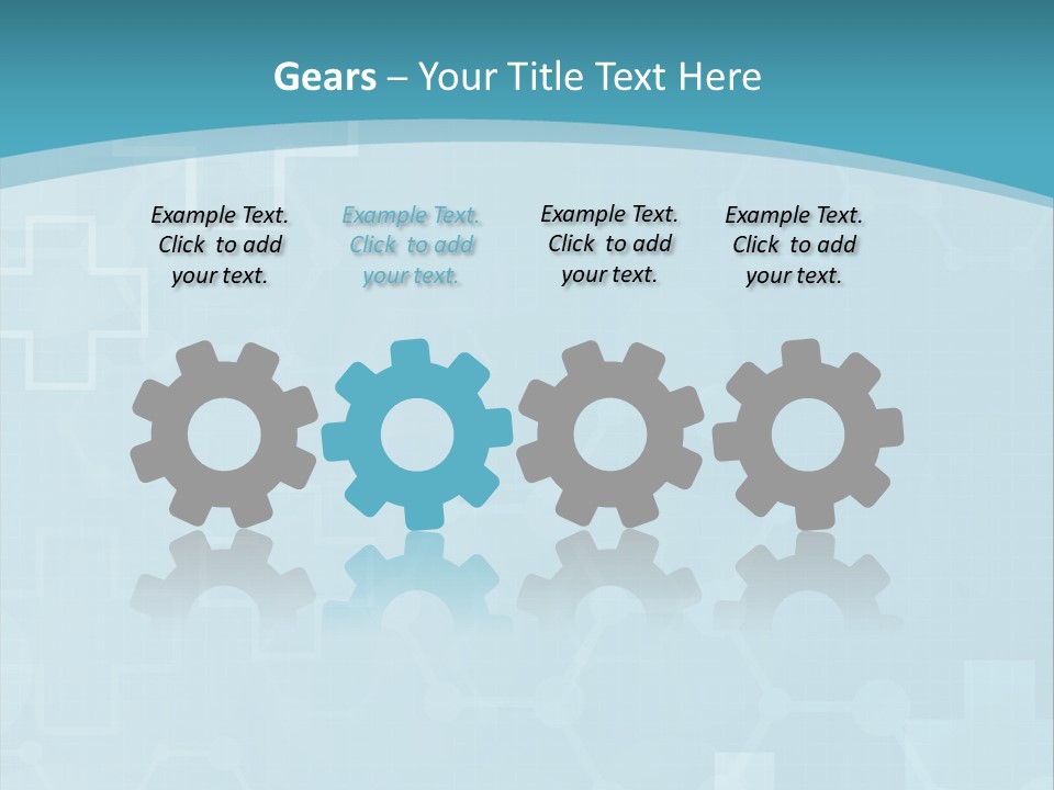 A Powerpoint Presentation With A Blue Background PowerPoint Template