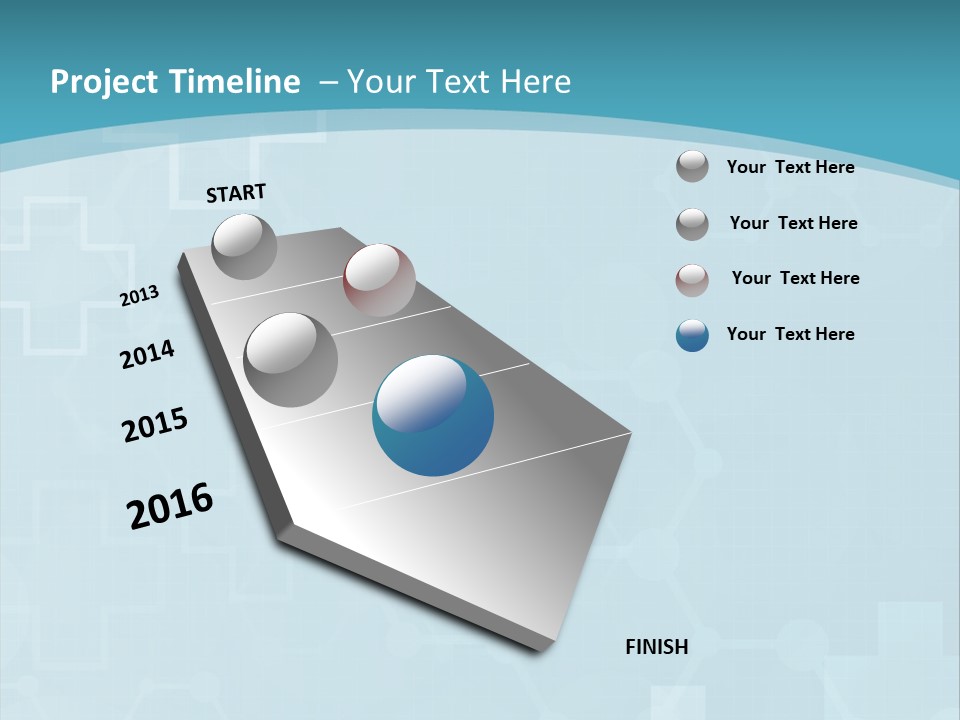 A Powerpoint Presentation With A Blue Background PowerPoint Template