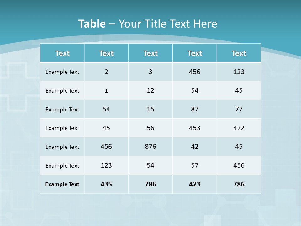 A Powerpoint Presentation With A Blue Background PowerPoint Template