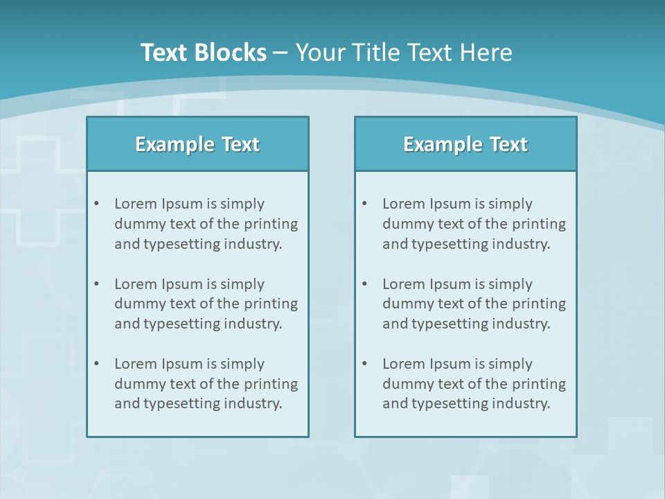 A Powerpoint Presentation With A Blue Background PowerPoint Template