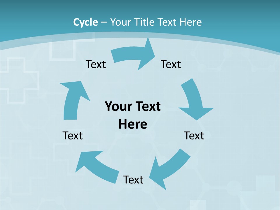 A Powerpoint Presentation With A Blue Background PowerPoint Template