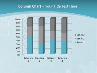 A Powerpoint Presentation With A Blue Background PowerPoint Template