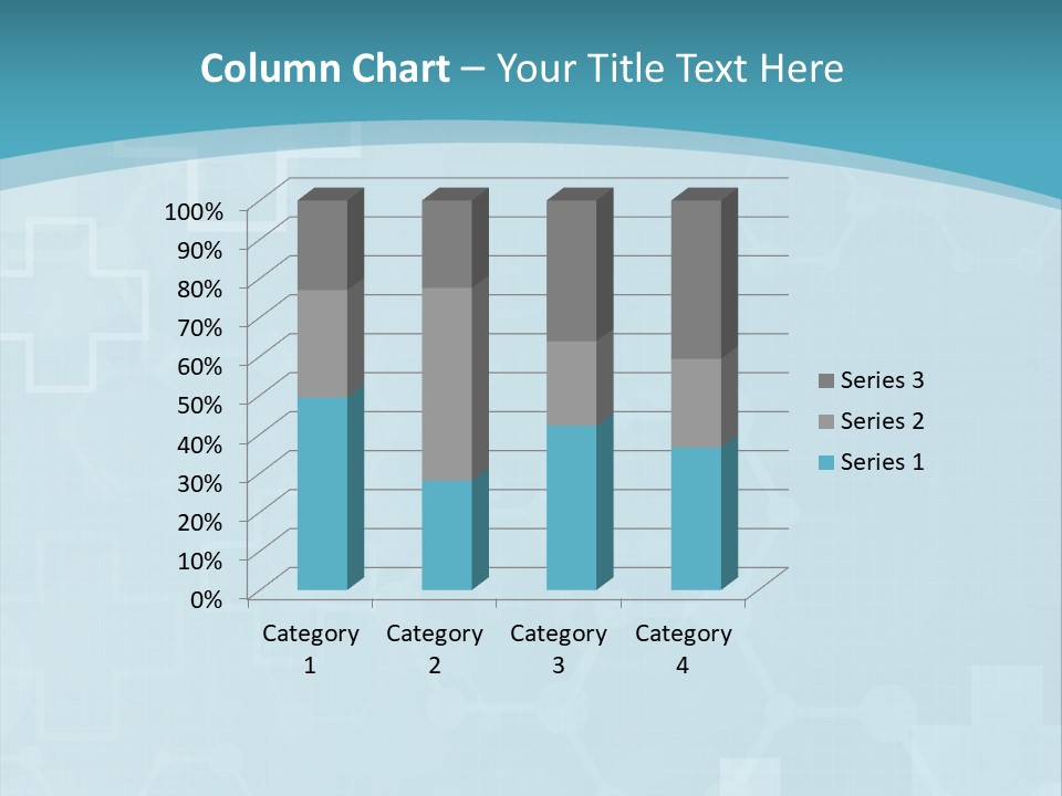 A Powerpoint Presentation With A Blue Background PowerPoint Template
