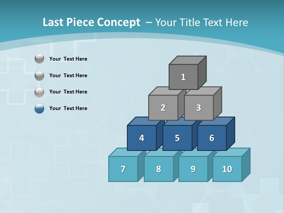 A Powerpoint Presentation With A Blue Background PowerPoint Template