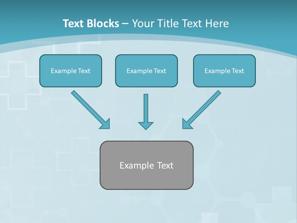 A Powerpoint Presentation With A Blue Background PowerPoint Template