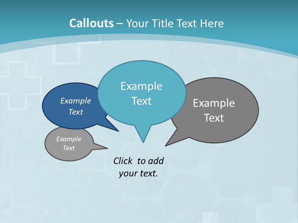 A Powerpoint Presentation With A Blue Background PowerPoint Template