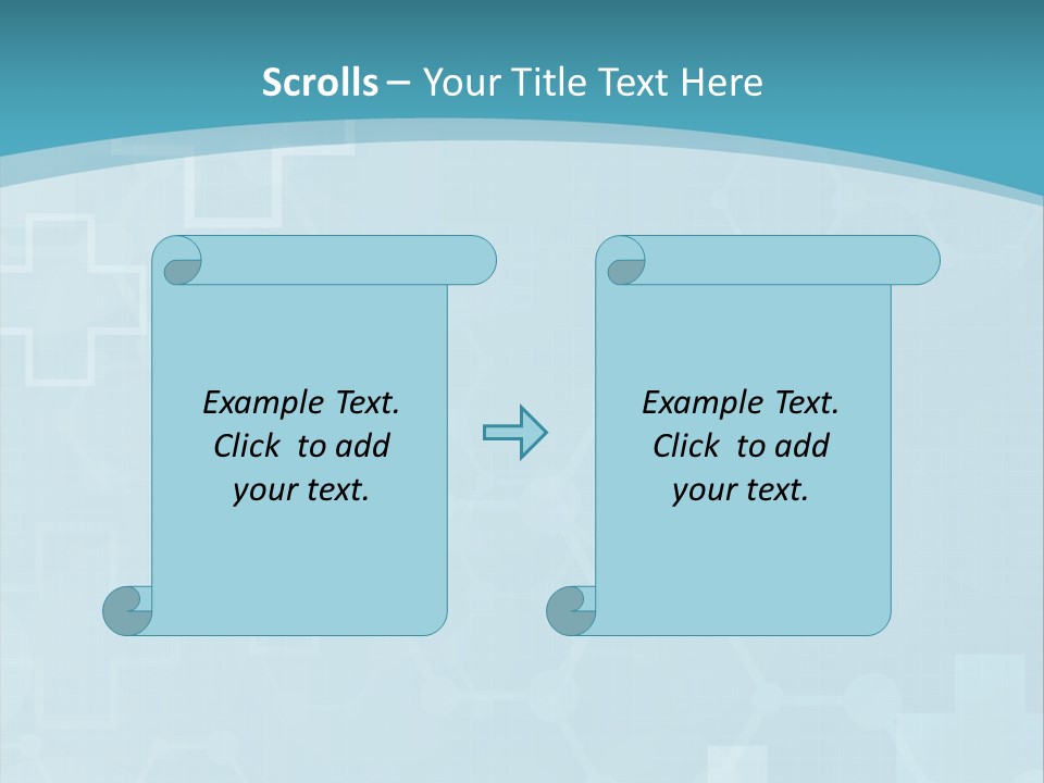A Powerpoint Presentation With A Blue Background PowerPoint Template