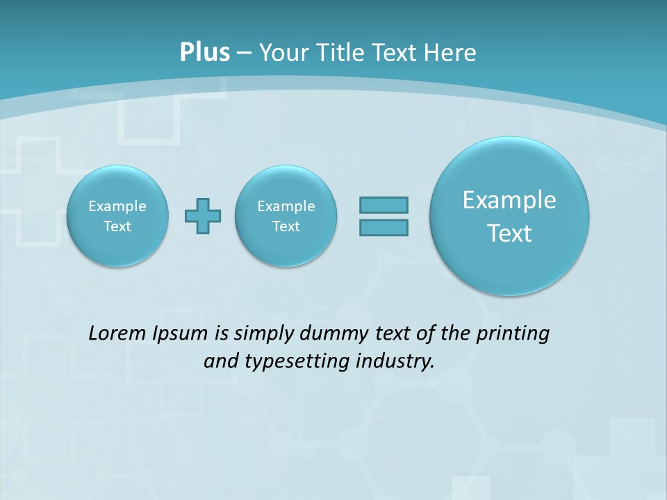 A Powerpoint Presentation With A Blue Background PowerPoint Template
