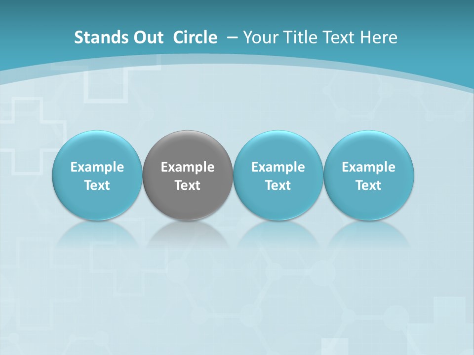 A Powerpoint Presentation With A Blue Background PowerPoint Template