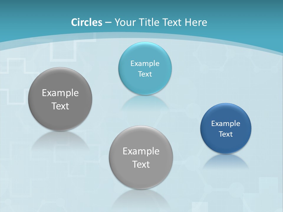 A Powerpoint Presentation With A Blue Background PowerPoint Template