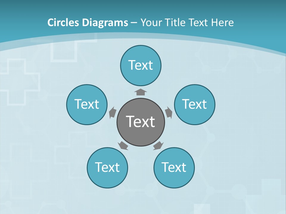 A Powerpoint Presentation With A Blue Background PowerPoint Template