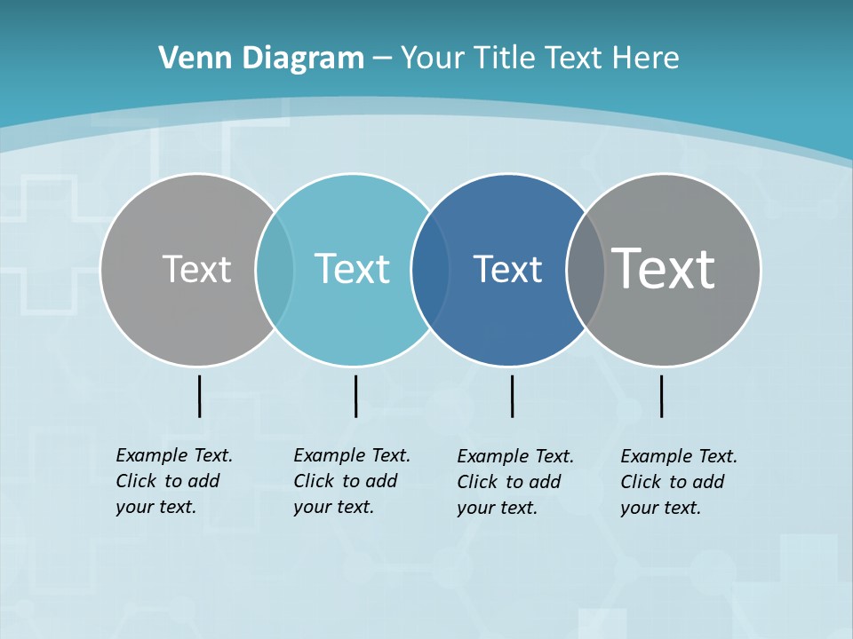 A Powerpoint Presentation With A Blue Background PowerPoint Template