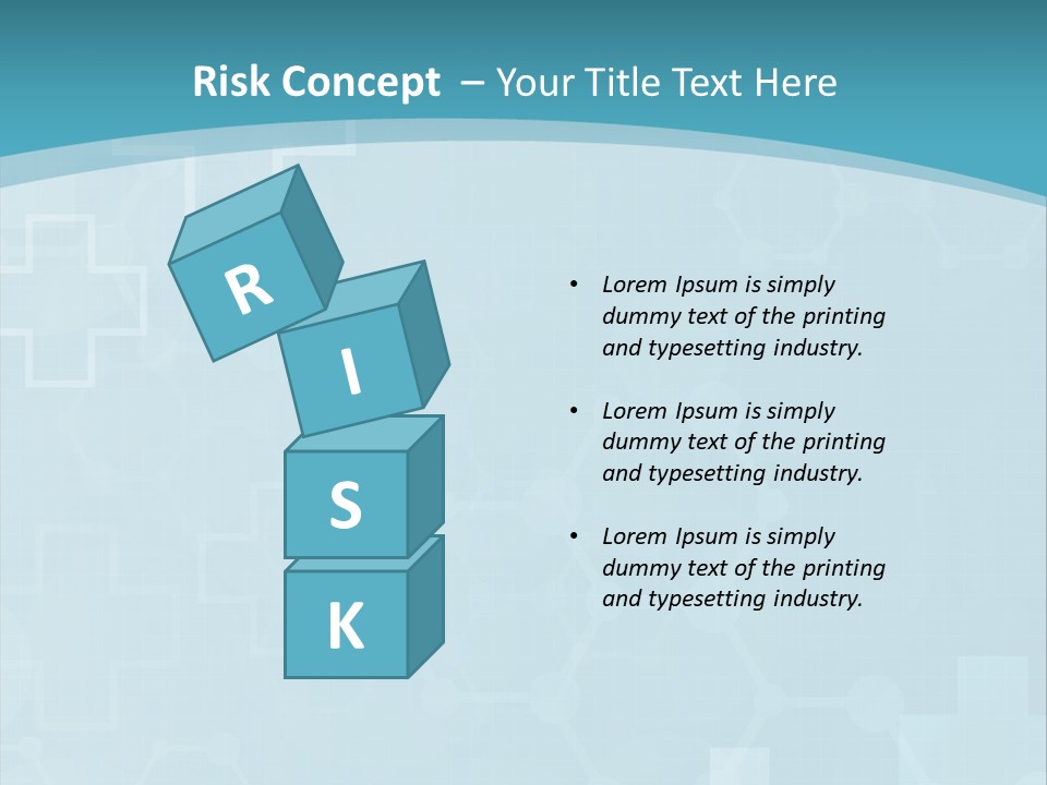 A Powerpoint Presentation With A Blue Background PowerPoint Template