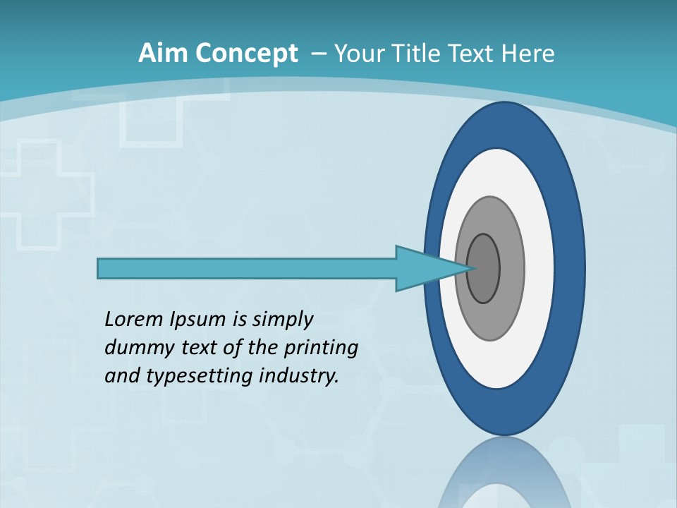 A Powerpoint Presentation With A Blue Background PowerPoint Template