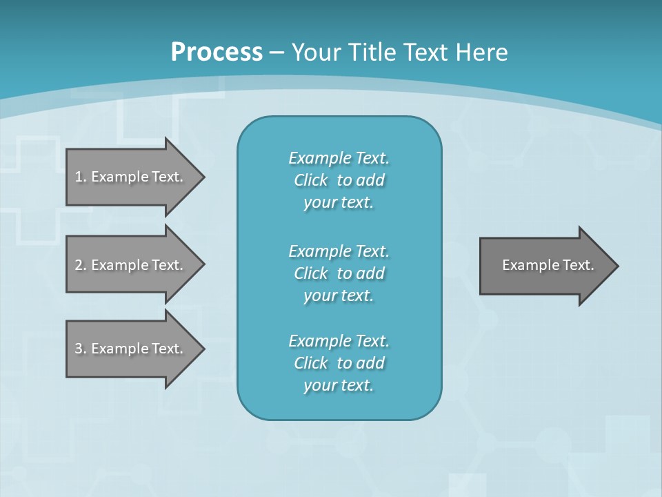 A Powerpoint Presentation With A Blue Background PowerPoint Template