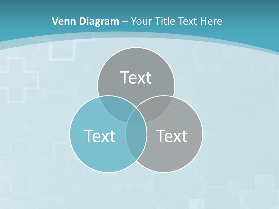 A Powerpoint Presentation With A Blue Background PowerPoint Template