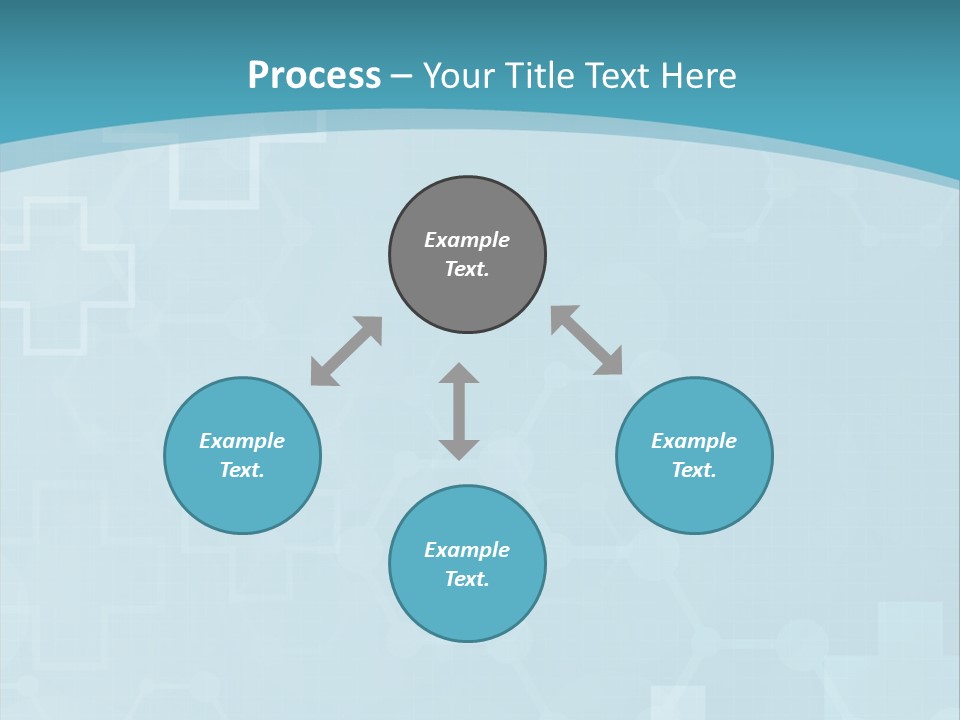 A Powerpoint Presentation With A Blue Background PowerPoint Template