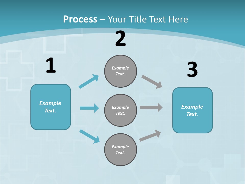 A Powerpoint Presentation With A Blue Background PowerPoint Template