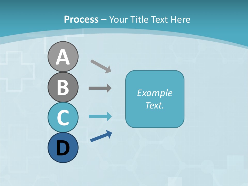 A Powerpoint Presentation With A Blue Background PowerPoint Template