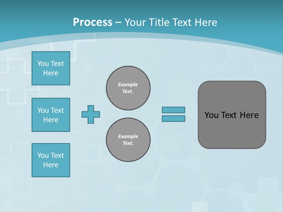 A Powerpoint Presentation With A Blue Background PowerPoint Template