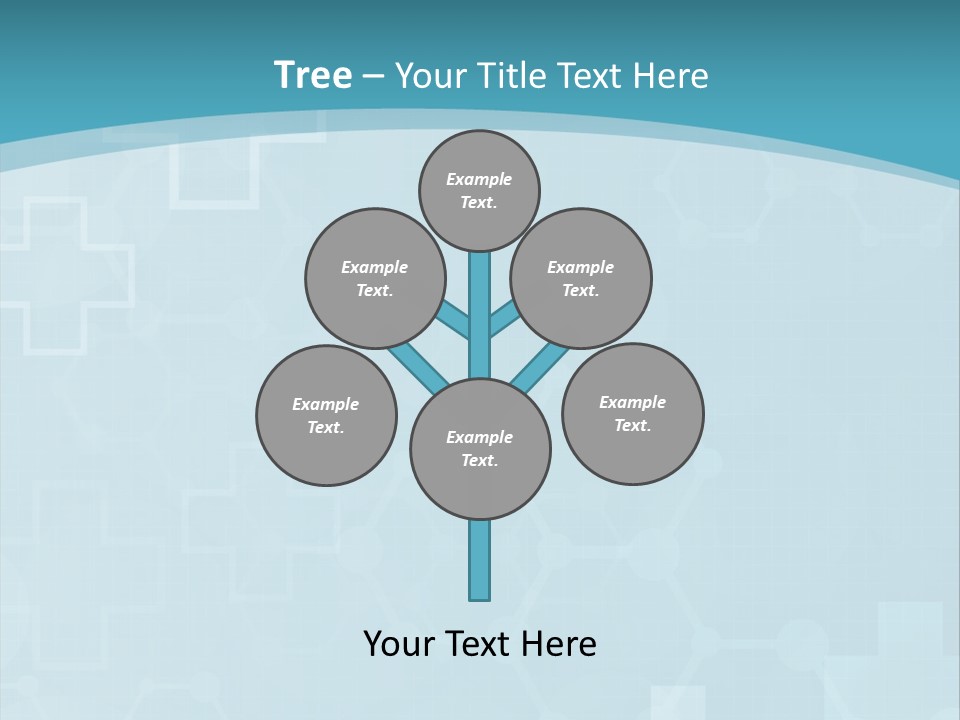A Powerpoint Presentation With A Blue Background PowerPoint Template