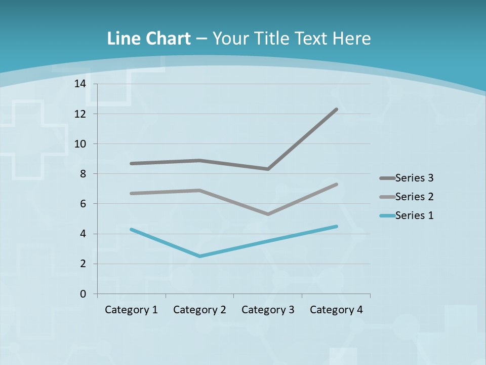 A Powerpoint Presentation With A Blue Background PowerPoint Template