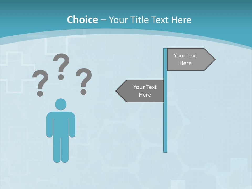 A Powerpoint Presentation With A Blue Background PowerPoint Template