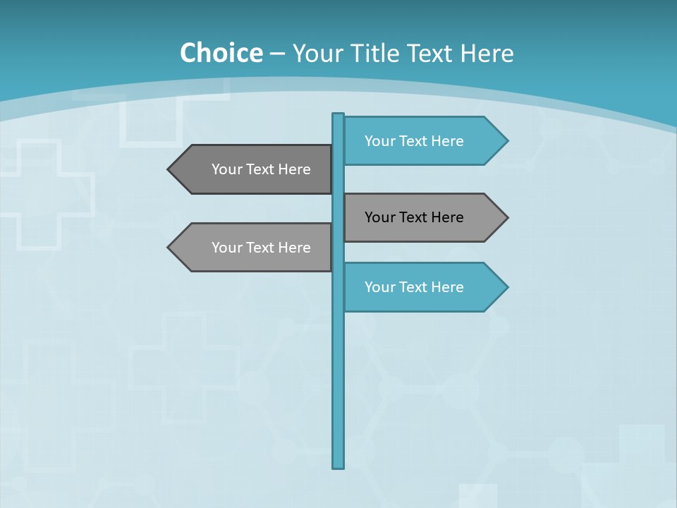 A Powerpoint Presentation With A Blue Background PowerPoint Template