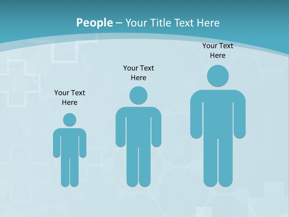 A Powerpoint Presentation With A Blue Background PowerPoint Template