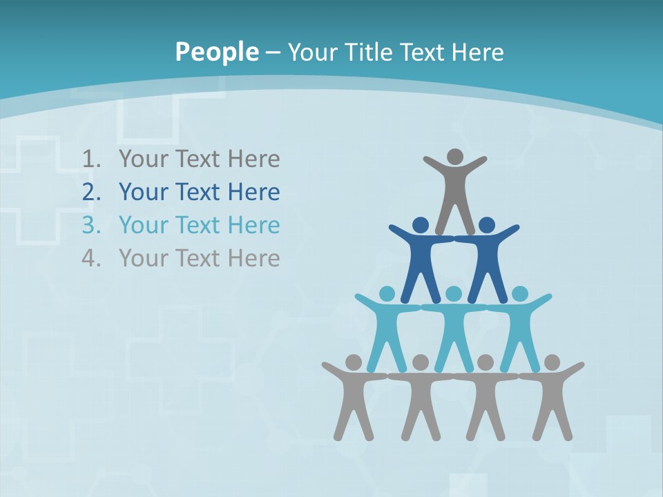 A Powerpoint Presentation With A Blue Background PowerPoint Template