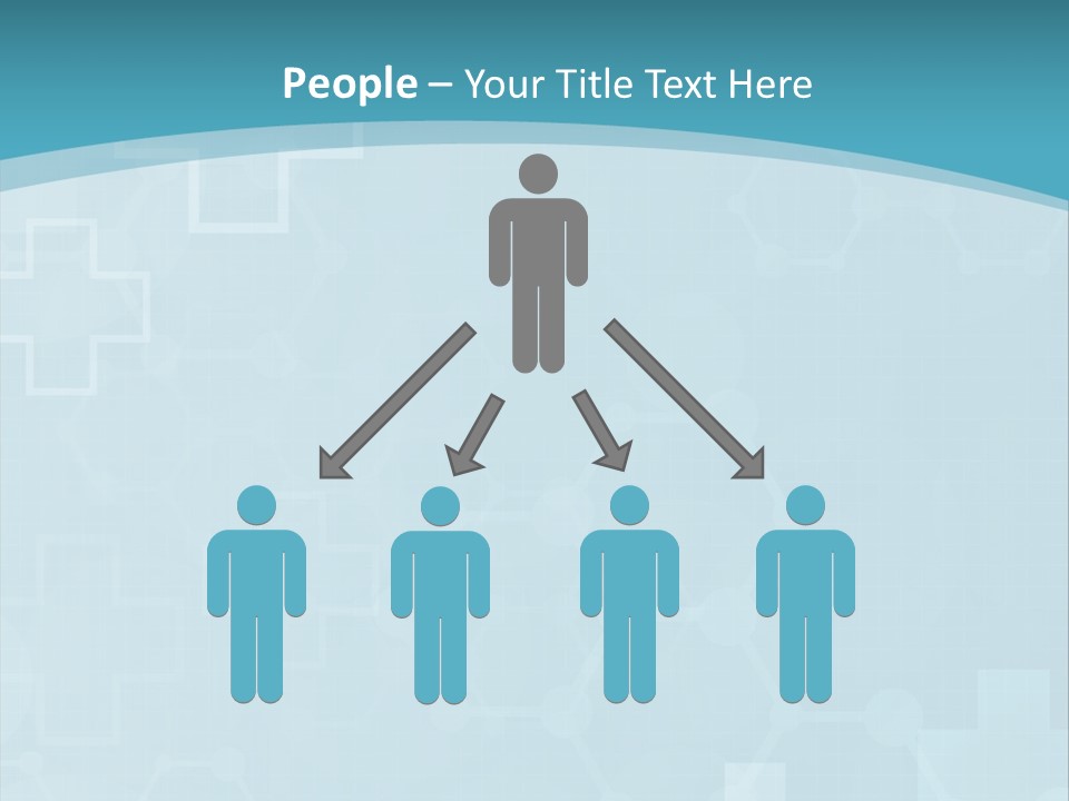 A Powerpoint Presentation With A Blue Background PowerPoint Template