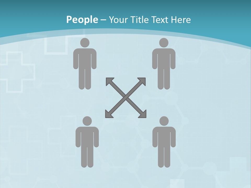 A Powerpoint Presentation With A Blue Background PowerPoint Template