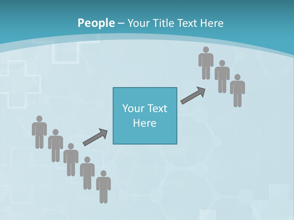 A Powerpoint Presentation With A Blue Background PowerPoint Template