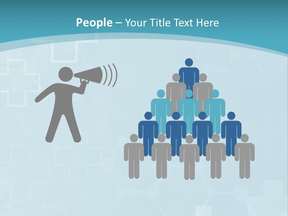 A Powerpoint Presentation With A Blue Background PowerPoint Template