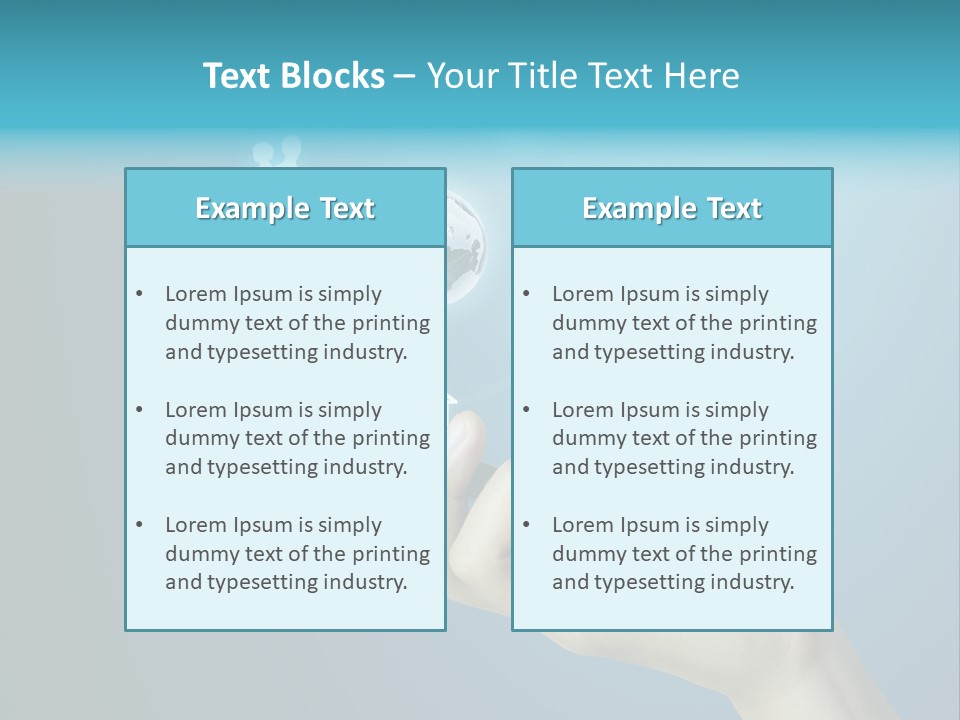 A Person Holding A Cell Phone With Icons Coming Out Of It PowerPoint Template