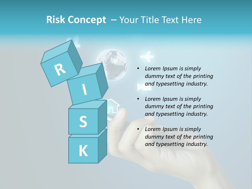 A Person Holding A Cell Phone With Icons Coming Out Of It PowerPoint Template
