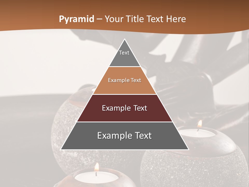 A Statue Of A Woman Sitting On Top Of A Table PowerPoint Template
