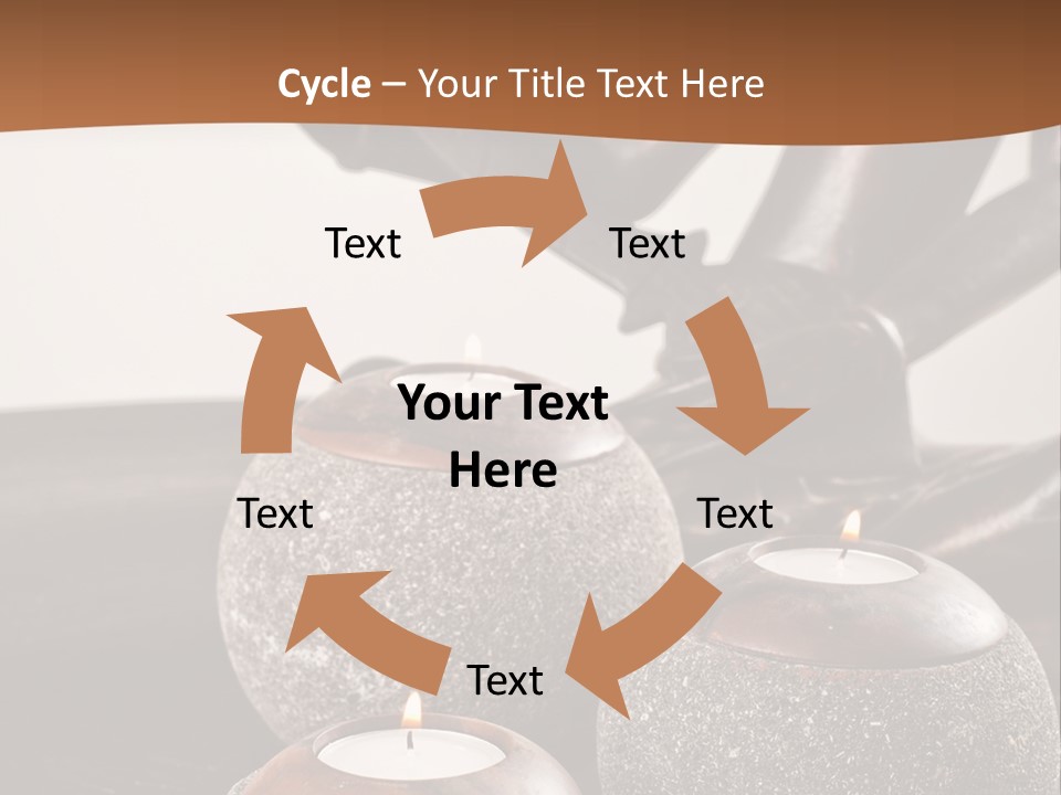 A Statue Of A Woman Sitting On Top Of A Table PowerPoint Template