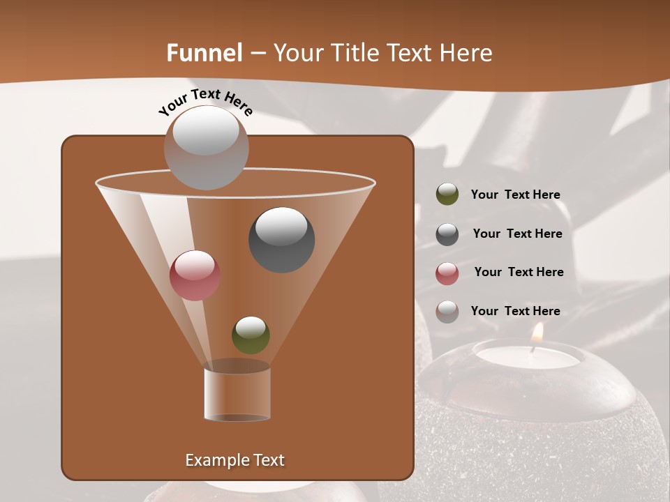 A Statue Of A Woman Sitting On Top Of A Table PowerPoint Template