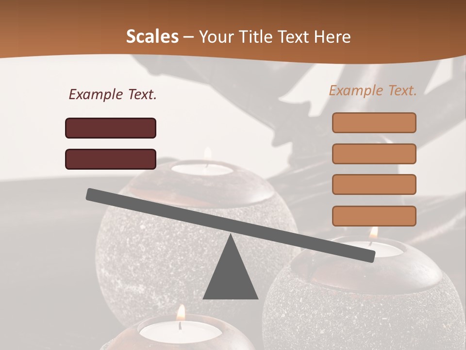 A Statue Of A Woman Sitting On Top Of A Table PowerPoint Template