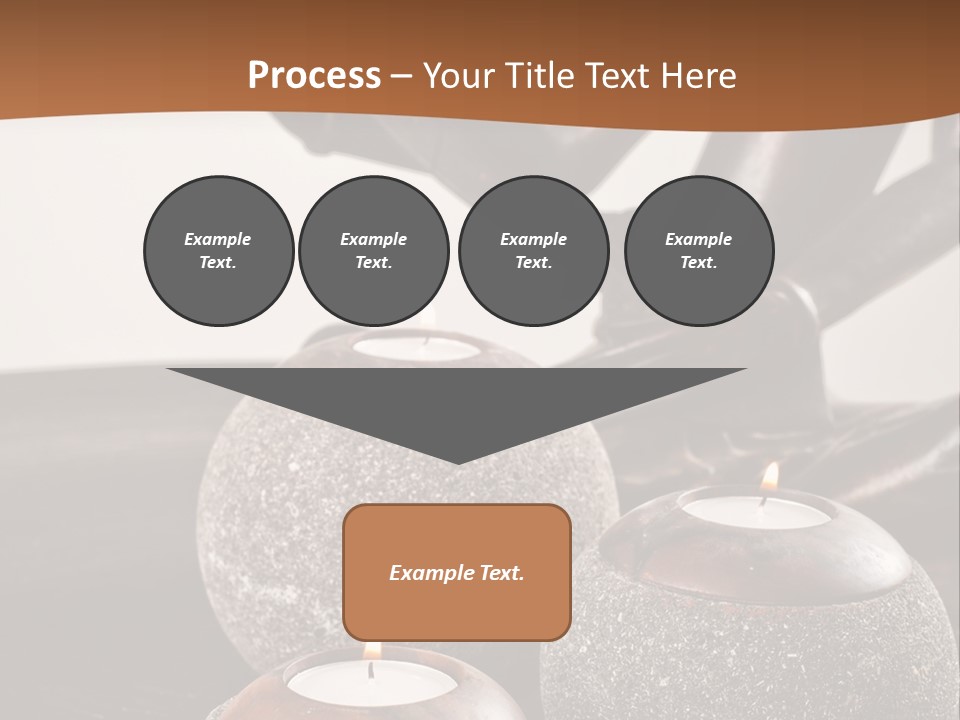 A Statue Of A Woman Sitting On Top Of A Table PowerPoint Template