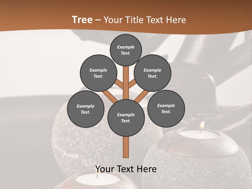 A Statue Of A Woman Sitting On Top Of A Table PowerPoint Template