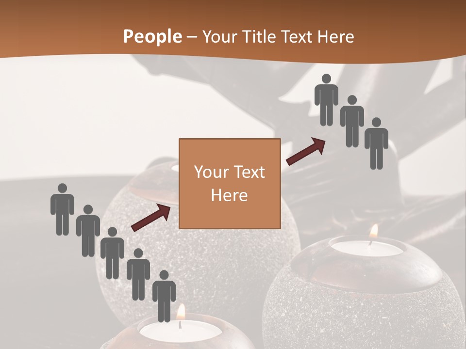 A Statue Of A Woman Sitting On Top Of A Table PowerPoint Template