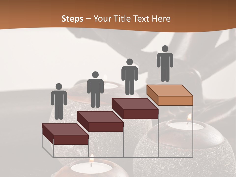 A Statue Of A Woman Sitting On Top Of A Table PowerPoint Template