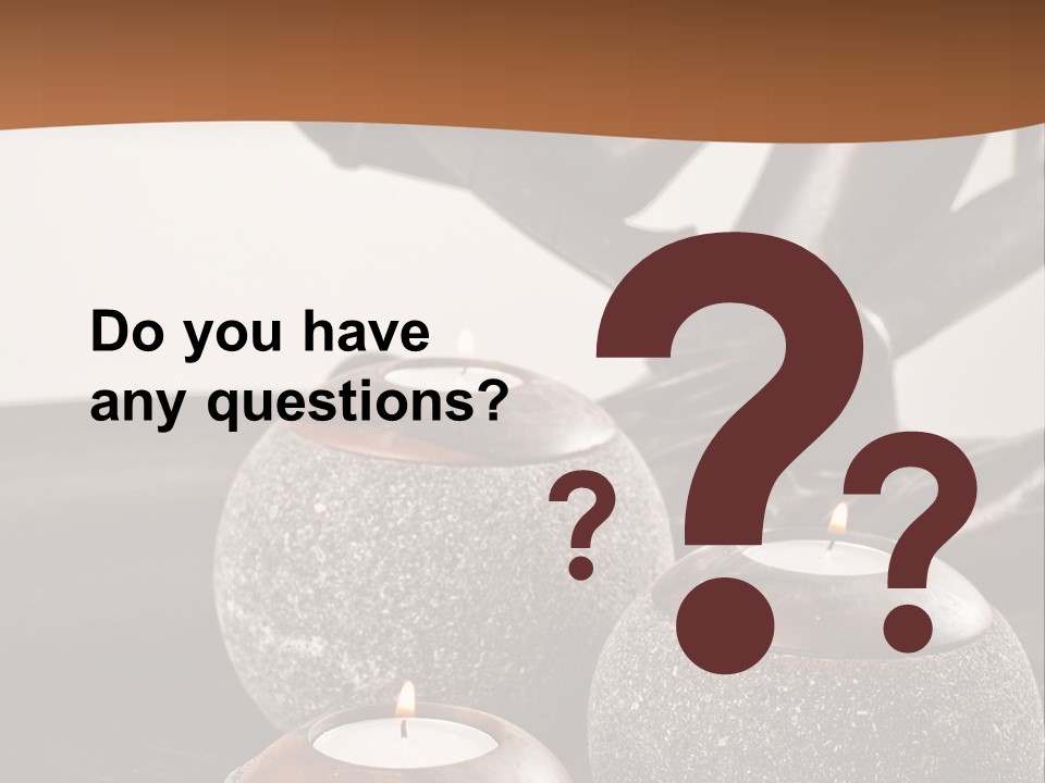 A Statue Of A Woman Sitting On Top Of A Table PowerPoint Template
