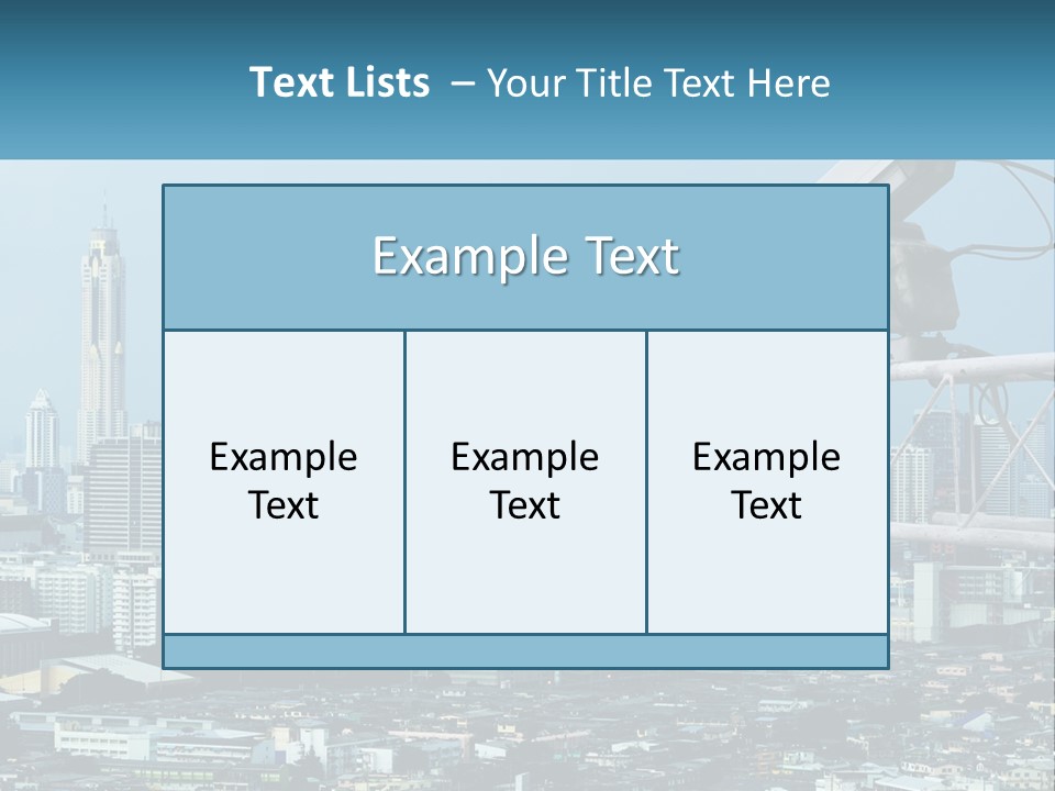 A Security Camera On Top Of A Building In A City PowerPoint Template